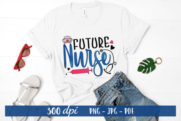 Future Nurse Graphic Design for Crafts and Publishing