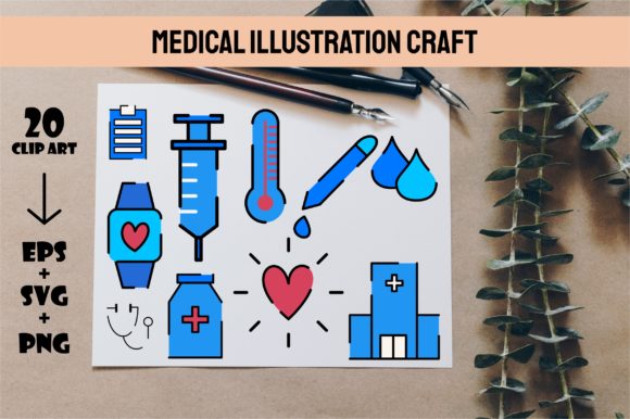Medical Illustration Bundle: Graphics for Real Content Publishing