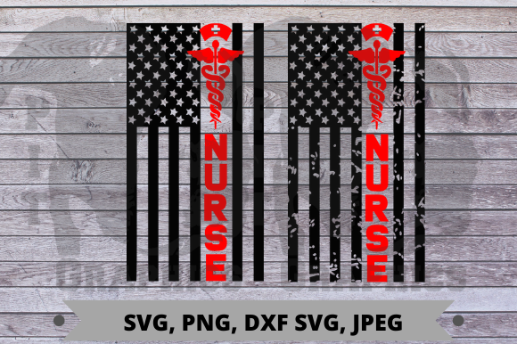 Nurse Flag Graphics for Crafts