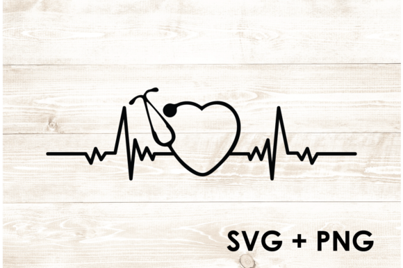 Stethoscope Heartbeat Nurse Doctor Graphics and Crafts